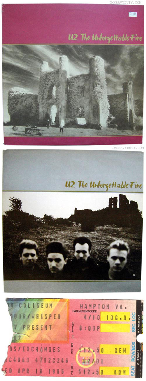 U2 -- The Unforgettable Fire