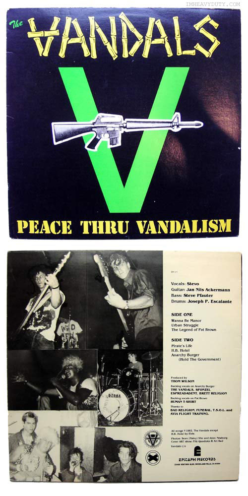 The Vandals -- Peace Through Vandalism