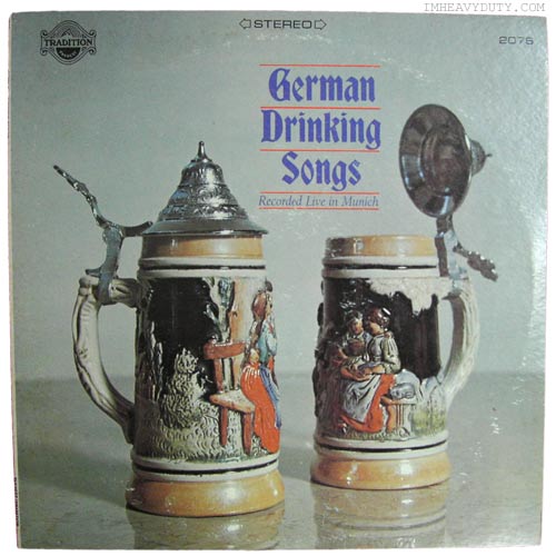Various Artists -- German Drinking Songs (Recorded Live in Munich)