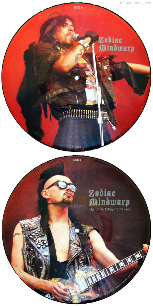 Zodiac Mindwarp and The Love Reaction -- Interview Picture Disc No. 2